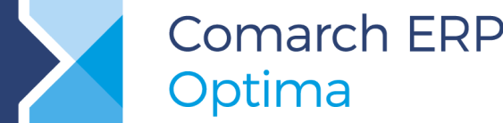 Logo systemu ERP - Optima, firmy Comarch.